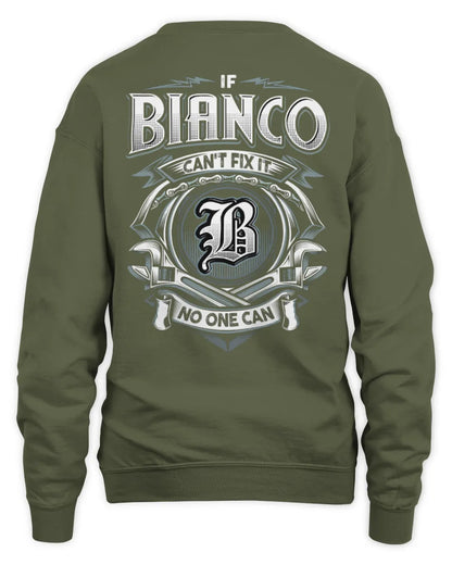 BIANCO AP81-K4-626 - Personalized Ahmed Quote Apparel “If Ahmed Can't Fix It, No One Can” - Unisex Sweatshirt - Military Green