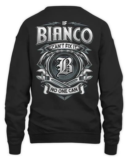 BIANCO AP81-K4-626 - Personalized Ahmed Quote Apparel “If Ahmed Can't Fix It, No One Can” - Unisex Sweatshirt - Black