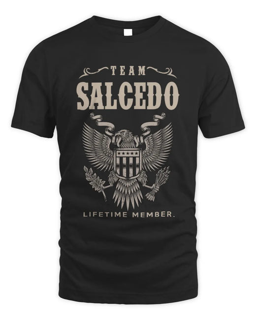 SALCEDO TP06-K82 – Personalized Classic Style Apparel “Team NAME Lifetime Member”