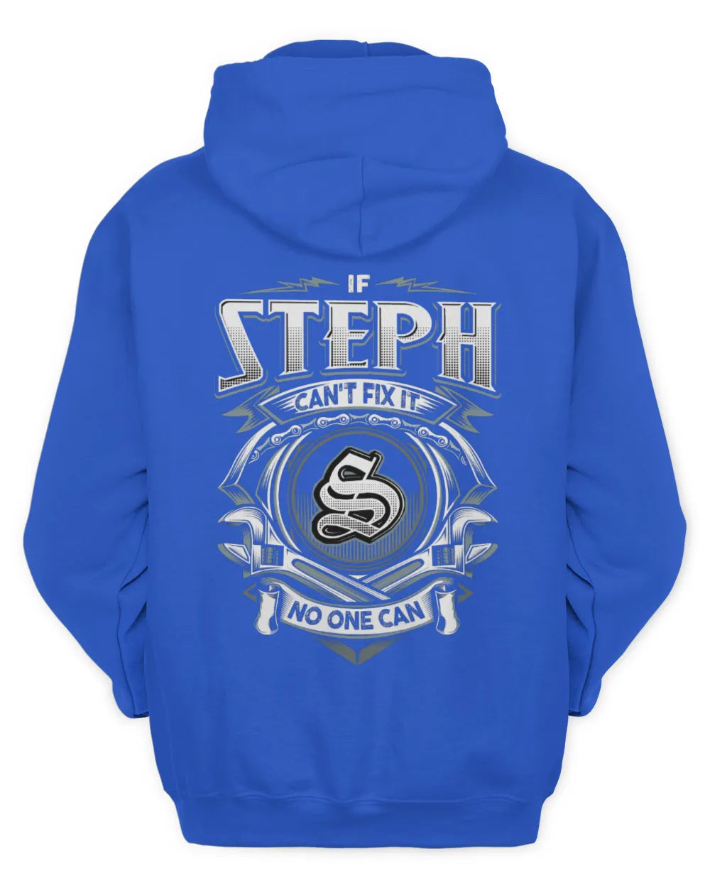 STEPH AP81-K4-626 - Personalized Ahmed Quote Apparel “If Ahmed Can't Fix It, No One Can” - Unisex Hoodie - Royal