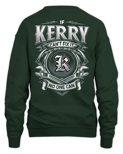 KERRY AP81-K4-626 - Personalized Ahmed Quote Apparel “If Ahmed Can't Fix It, No One Can” - Unisex Sweatshirt - Forest Green