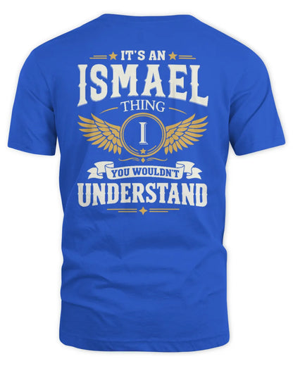 ISMAEL KT06-M008 It’s a [NAME] Thing – You Wouldn’t Understand | Personalized Vintage T-Shirt - Unisex Standard T-Shirt - Royal