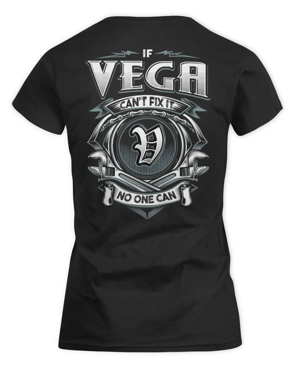 VEGA AP81-K4-626 - Personalized Ahmed Quote Apparel “If Ahmed Can't Fix It, No One Can” - Women's Standard T-Shirt - Black