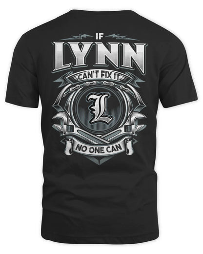 LYNN AP81-K4-626 - Personalized Ahmed Quote Apparel “If Ahmed Can't Fix It, No One Can” - Unisex Standard T-Shirt - Black