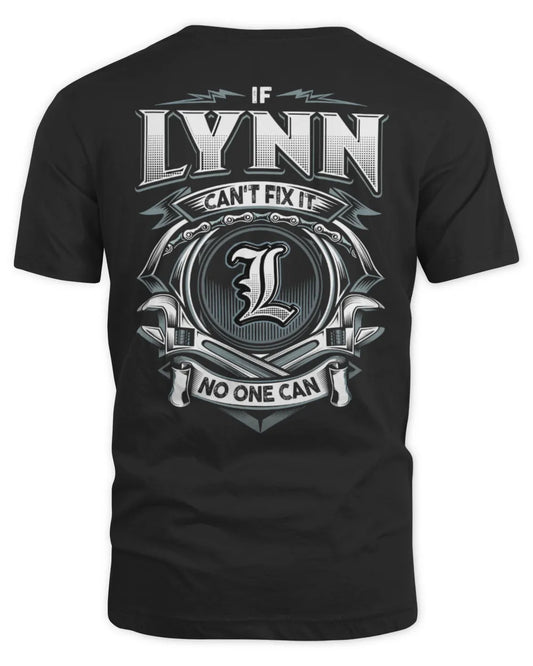 LYNN AP81-K4-626 - Personalized Ahmed Quote Apparel “If Ahmed Can't Fix It, No One Can” - Unisex Standard T-Shirt - Black
