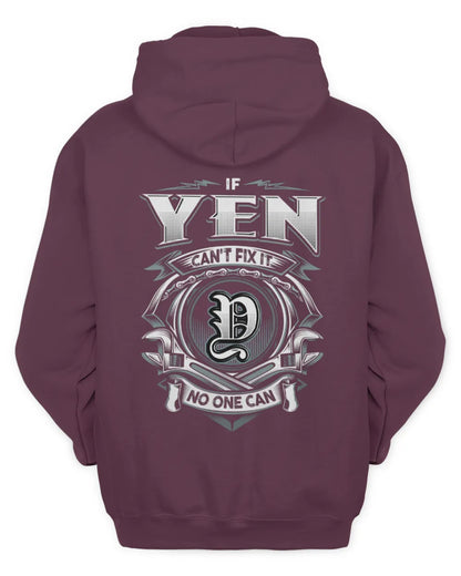 YEN AP81-K4-626 - Personalized Ahmed Quote Apparel “If Ahmed Can't Fix It, No One Can” - Unisex Hoodie - Maroon