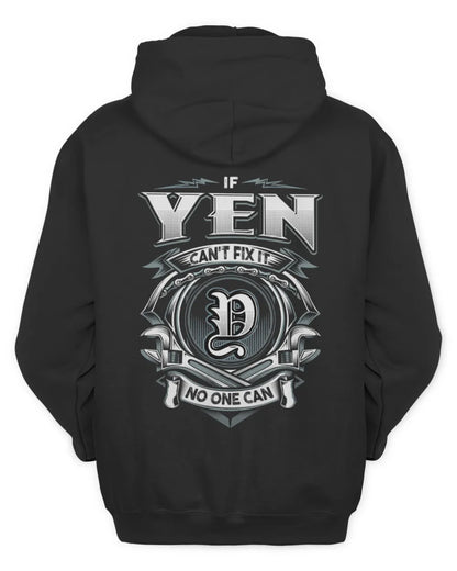 YEN AP81-K4-626 - Personalized Ahmed Quote Apparel “If Ahmed Can't Fix It, No One Can” - Unisex Hoodie - Black