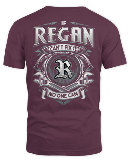 REGAN AP81-K4-626 - Personalized Ahmed Quote Apparel “If Ahmed Can't Fix It, No One Can” - Unisex Standard T-Shirt - Maroon