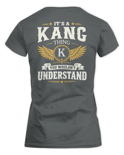 KANG KT06-M008 It’s a [NAME] Thing – You Wouldn’t Understand | Personalized Vintage T-Shirt - Women's Standard T-Shirt - Charcoal