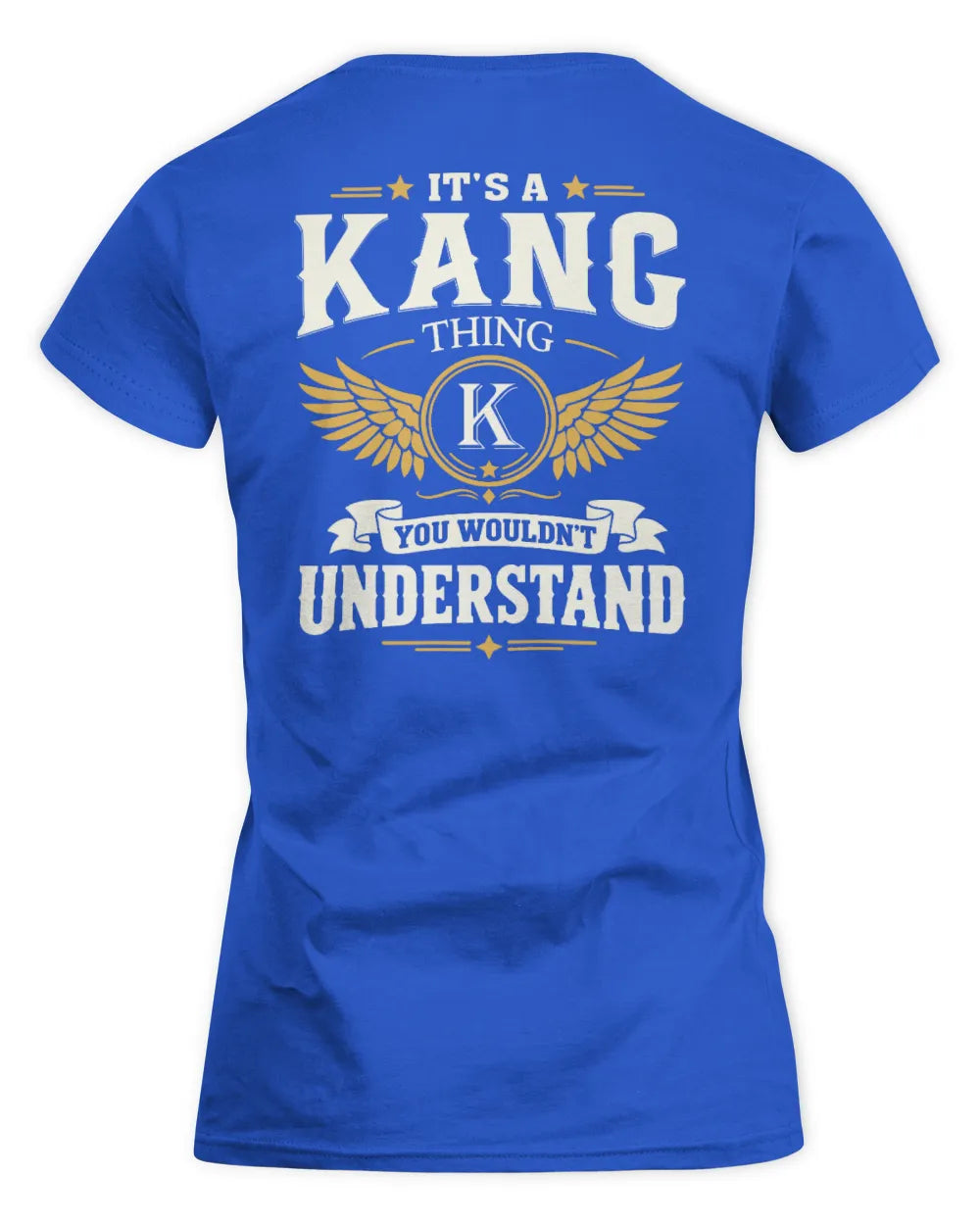 KANG KT06-M008 It’s a [NAME] Thing – You Wouldn’t Understand | Personalized Vintage T-Shirt - Women's Standard T-Shirt - Royal