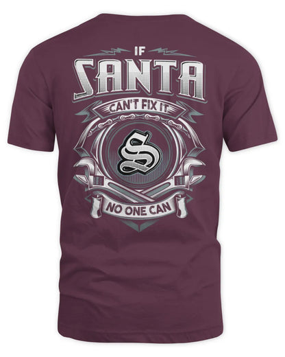 SANTA AP81-K4-626 - Personalized Ahmed Quote Apparel “If Ahmed Can't Fix It, No One Can” - Unisex Standard T-Shirt - Maroon
