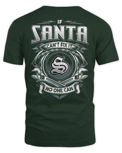 SANTA AP81-K4-626 - Personalized Ahmed Quote Apparel “If Ahmed Can't Fix It, No One Can” - Unisex Standard T-Shirt - Forest Green