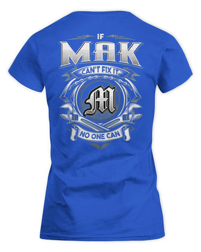 MAK AP81-K4-626 - Personalized Ahmed Quote Apparel “If Ahmed Can't Fix It, No One Can” - Women's Standard T-Shirt - Royal