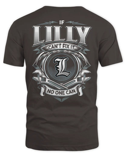 LILLY AP81-K4-626 - Personalized Ahmed Quote Apparel “If Ahmed Can't Fix It, No One Can” - Unisex Standard T-Shirt - Dark Chocolate
