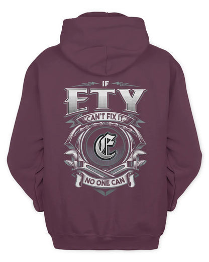 ETY AP81-K4-626 - Personalized Ahmed Quote Apparel “If Ahmed Can't Fix It, No One Can” - Unisex Hoodie - Maroon
