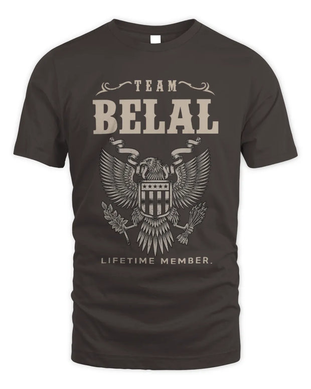 BELAL TP06-K82 – Personalized Classic Style Apparel “Team NAME Lifetime Member”