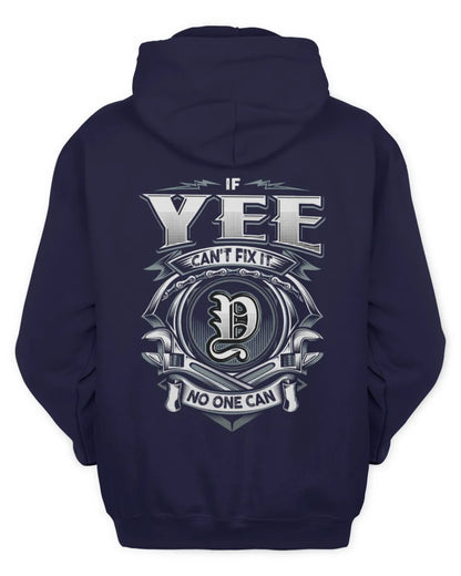 YEE AP81-K4-626 - Personalized Ahmed Quote Apparel “If Ahmed Can't Fix It, No One Can” - Unisex Hoodie - Navy