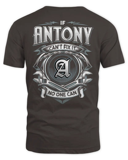 ANTONY AP81-K4-626 - Personalized Ahmed Quote Apparel “If Ahmed Can't Fix It, No One Can” - Unisex Standard T-Shirt - Dark Chocolate