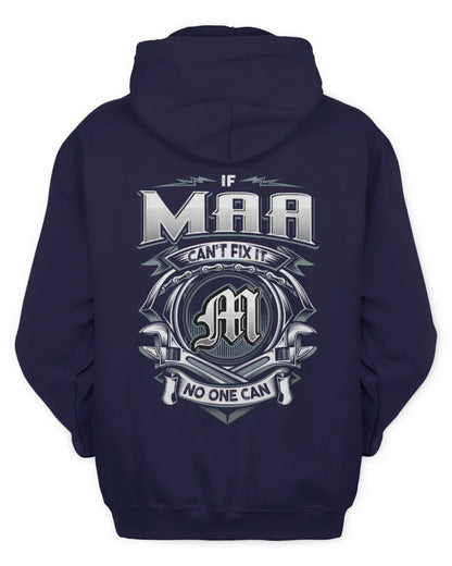 MAA AP81-K4-626 - Personalized Ahmed Quote Apparel “If Ahmed Can't Fix It, No One Can” - Unisex Hoodie - Navy