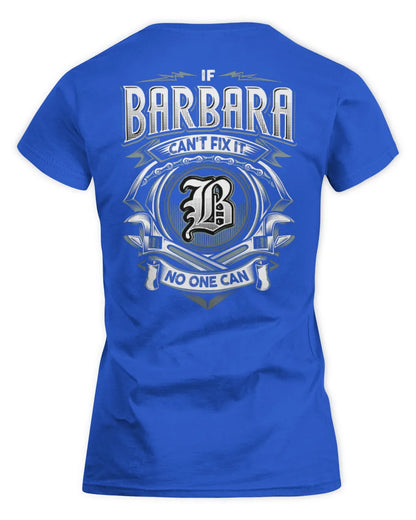 BARBARA AP81-K4-626 - Personalized Ahmed Quote Apparel “If Ahmed Can't Fix It, No One Can” - Women's Standard T-Shirt - Royal