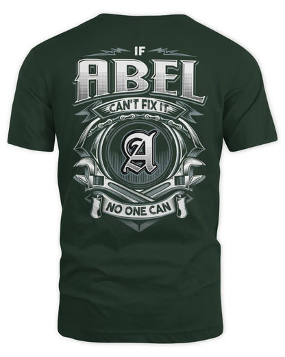 ABEL AP81-K4-626 - Personalized Ahmed Quote Apparel “If Ahmed Can't Fix It, No One Can” - Unisex Standard T-Shirt - Forest Green