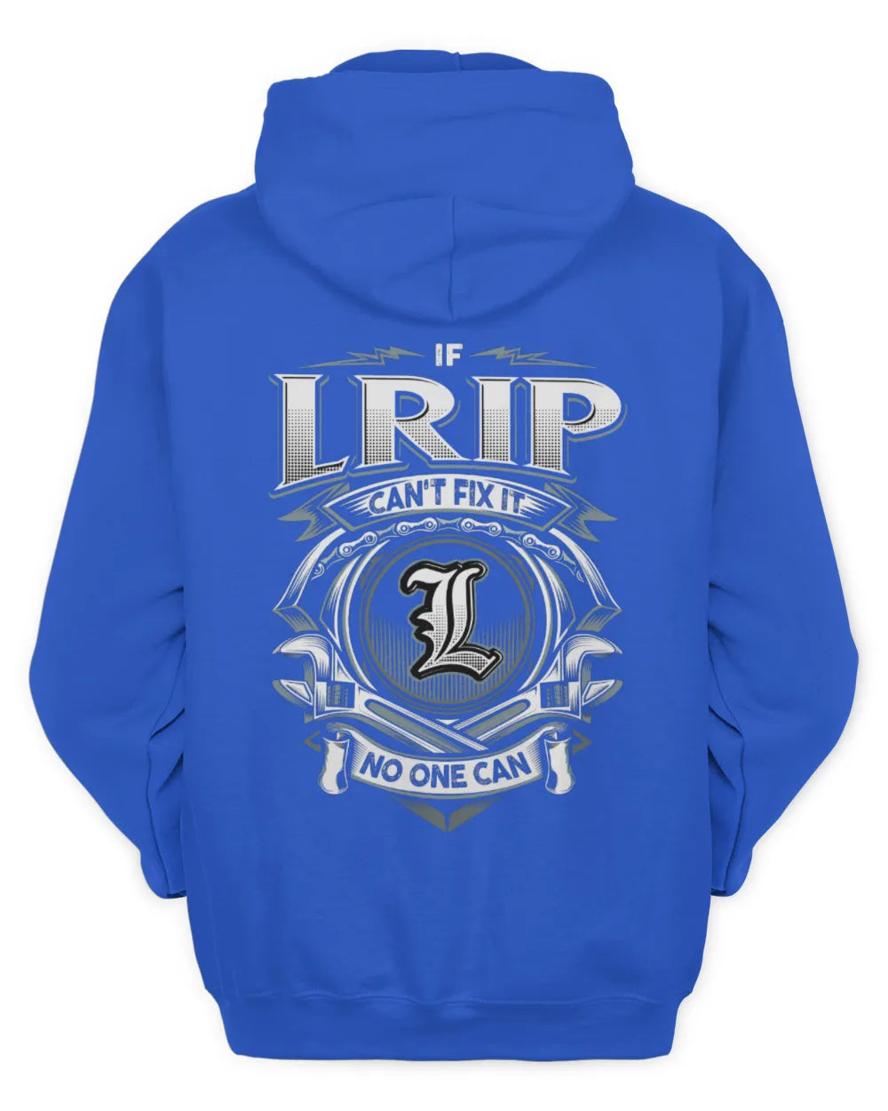 LRIP AP81-K4-626 - Personalized Ahmed Quote Apparel “If Ahmed Can't Fix It, No One Can” - Unisex Hoodie - Royal