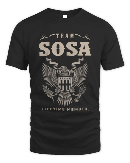 SOSA TP06-K82 – Personalized Classic Style Apparel “Team NAME Lifetime Member”