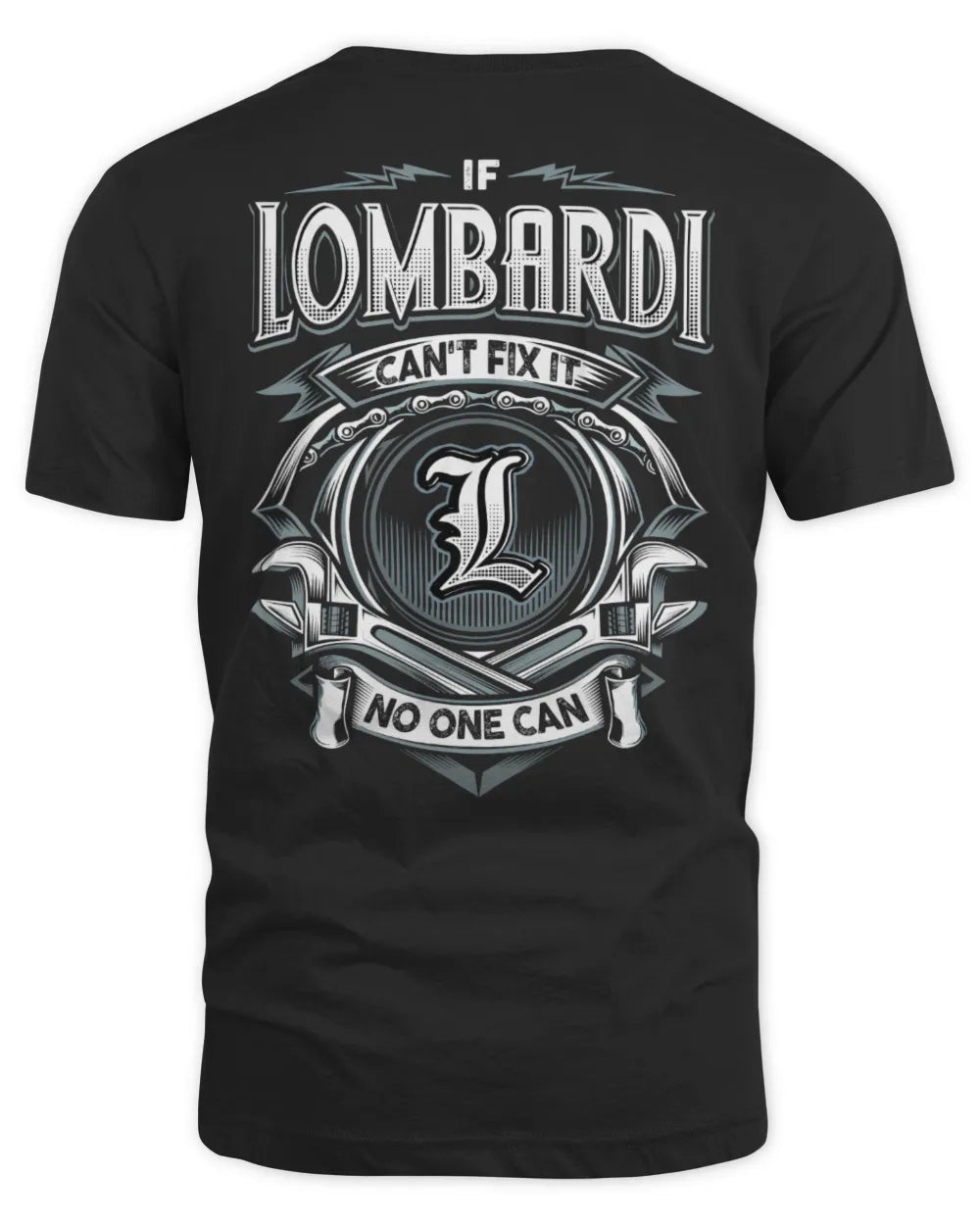 LOMBARDI AP81-K4-626 - Personalized Ahmed Quote Apparel “If Ahmed Can't Fix It, No One Can” - Unisex Standard T-Shirt - Black