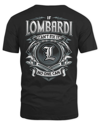 LOMBARDI AP81-K4-626 - Personalized Ahmed Quote Apparel “If Ahmed Can't Fix It, No One Can” - Unisex Standard T-Shirt - Black