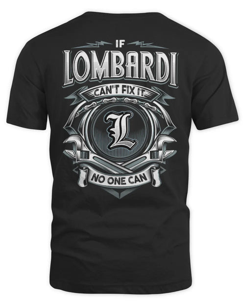 LOMBARDI AP81-K4-626 - Personalized Ahmed Quote Apparel “If Ahmed Can't Fix It, No One Can” - Unisex Standard T-Shirt - Black