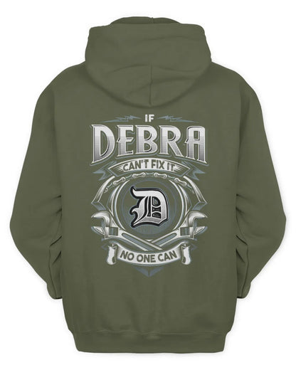 DEBRA AP81-K4-626 - Personalized Ahmed Quote Apparel “If Ahmed Can't Fix It, No One Can” - Unisex Hoodie - Military Green