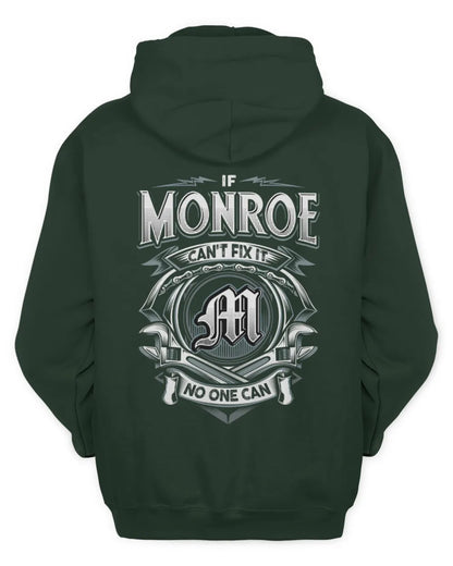 MONROE AP81-K4-626 - Personalized Ahmed Quote Apparel “If Ahmed Can't Fix It, No One Can” - Unisex Hoodie - Forest Green