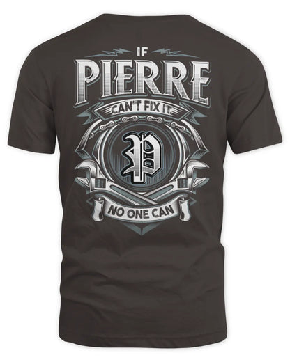 PIERRE AP81-K4-626 - Personalized Ahmed Quote Apparel “If Ahmed Can't Fix It, No One Can” - Unisex Standard T-Shirt - Dark Chocolate