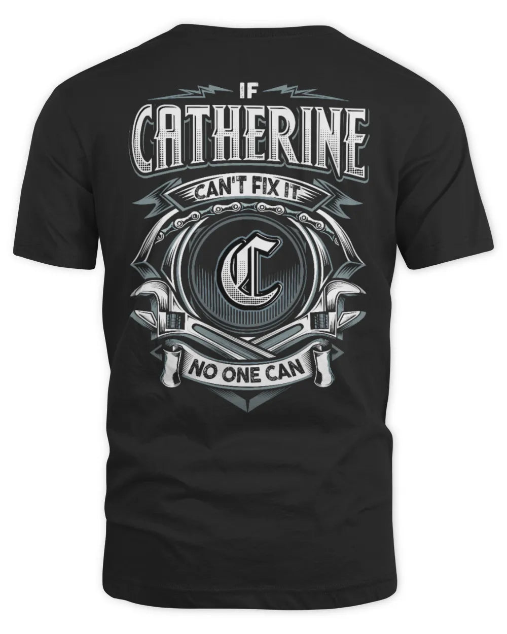 CATHERINE AP81-K4-626 - Personalized Ahmed Quote Apparel “If Ahmed Can't Fix It, No One Can” - Unisex Standard T-Shirt - Black
