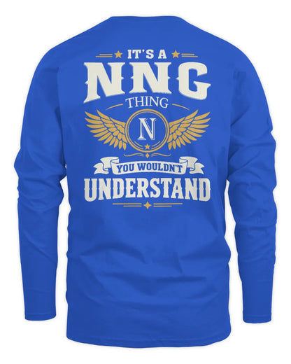 NNG KT06-M008 It’s a [NAME] Thing – You Wouldn’t Understand | Personalized Vintage T-Shirt - Men's Long Sleeved T-Shirt - Royal