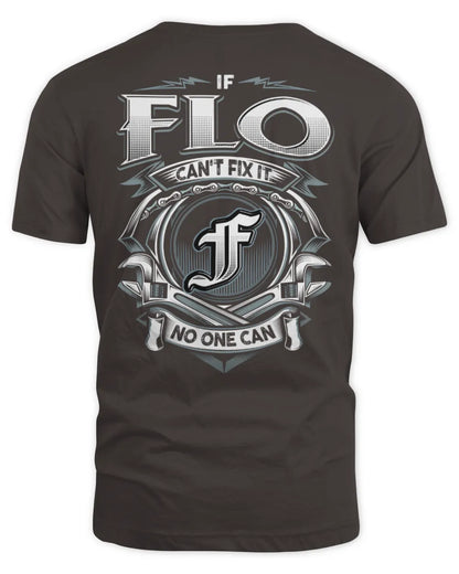 FLO AP81-K4-626 - Personalized Ahmed Quote Apparel “If Ahmed Can't Fix It, No One Can” - Unisex Standard T-Shirt - Dark Chocolate