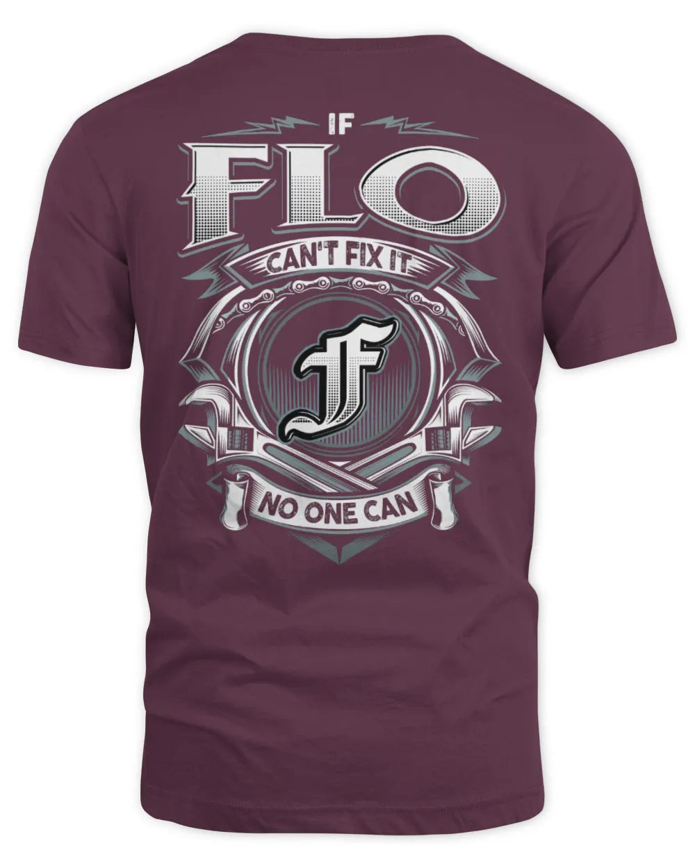 FLO AP81-K4-626 - Personalized Ahmed Quote Apparel “If Ahmed Can't Fix It, No One Can” - Unisex Standard T-Shirt - Maroon