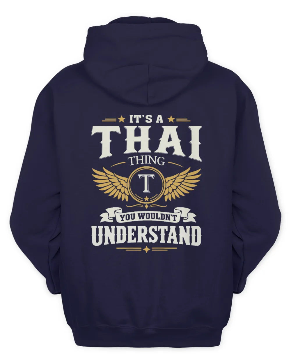 THAI KT06-M008 It’s a [NAME] Thing – You Wouldn’t Understand | Personalized Vintage T-Shirt - Unisex Hoodie - Navy