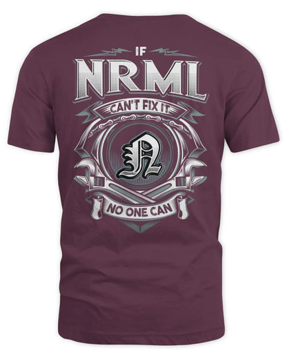 NRML AP81-K4-626 - Personalized Ahmed Quote Apparel “If Ahmed Can't Fix It, No One Can” - Unisex Standard T-Shirt - Maroon
