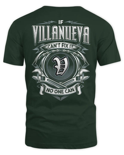 VILLANUEVA AP81-K4-626 - Personalized Ahmed Quote Apparel “If Ahmed Can't Fix It, No One Can” - Unisex Standard T-Shirt - Forest Green
