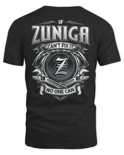 ZUNIGA AP81-K4-626 - Personalized Ahmed Quote Apparel “If Ahmed Can't Fix It, No One Can” - Unisex Standard T-Shirt - Black