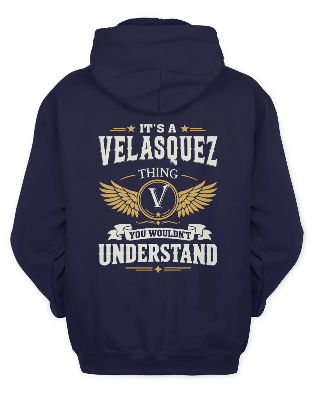 VELASQUEZ KT06-M008 It’s a [NAME] Thing – You Wouldn’t Understand | Personalized Vintage T-Shirt - Unisex Hoodie - Navy