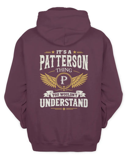 PATTERSON KT06-M008 It’s a [NAME] Thing – You Wouldn’t Understand | Personalized Vintage T-Shirt - Unisex Hoodie - Maroon