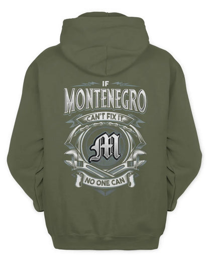 MONTENEGRO AP81-K4-626 - Personalized Ahmed Quote Apparel “If Ahmed Can't Fix It, No One Can” - Unisex Hoodie - Military Green