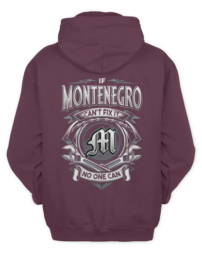 MONTENEGRO AP81-K4-626 - Personalized Ahmed Quote Apparel “If Ahmed Can't Fix It, No One Can” - Unisex Hoodie - Maroon