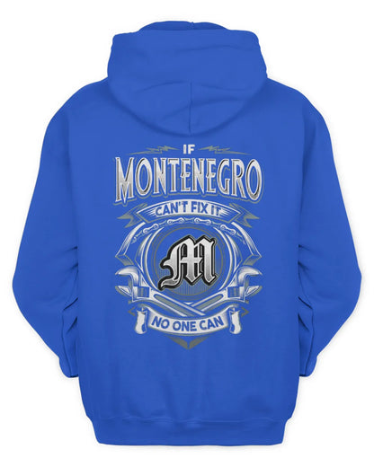 MONTENEGRO AP81-K4-626 - Personalized Ahmed Quote Apparel “If Ahmed Can't Fix It, No One Can” - Unisex Hoodie - Royal