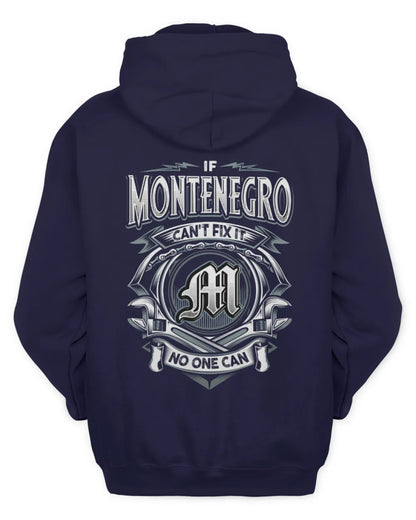 MONTENEGRO AP81-K4-626 - Personalized Ahmed Quote Apparel “If Ahmed Can't Fix It, No One Can” - Unisex Hoodie - Navy