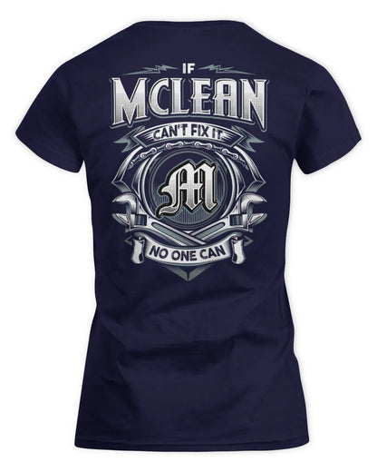 MCLEAN AP81-K4-626 - Personalized Ahmed Quote Apparel “If Ahmed Can't Fix It, No One Can” - Women's Standard T-Shirt - Navy