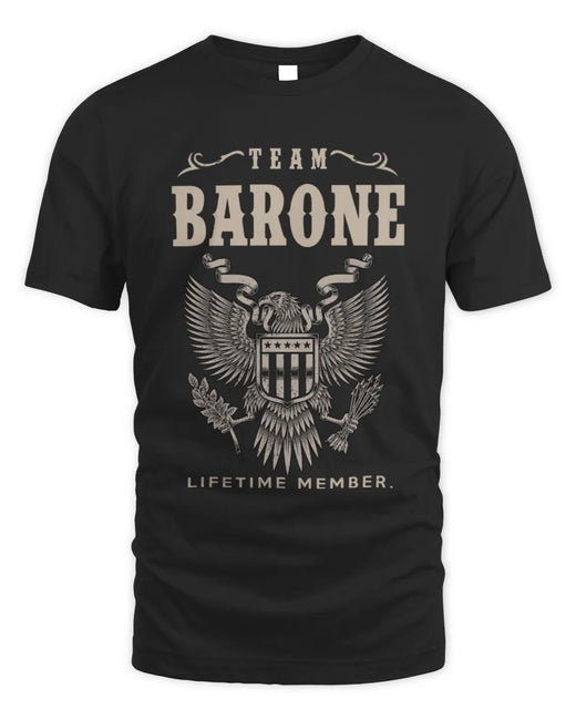 BARONE TP06-K82 – Personalized Classic Style Apparel “Team NAME Lifetime Member”