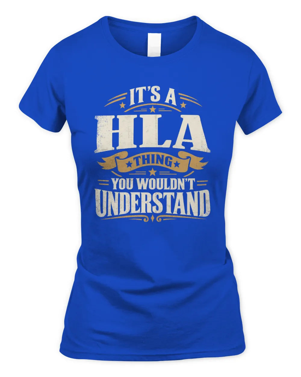 HLA P08 TH51 - Personalized “It’s a/an [NAME] Thing – You Wouldn’t Understand” Shirt - Women's Standard T-Shirt - Royal
